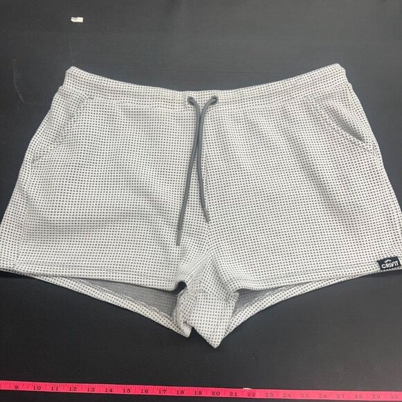 Crivit White and Grey Waffle Shorts Size XL 16/18 - Picture 10 of 12